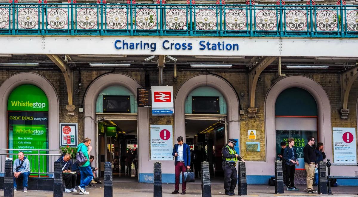 Londyn: stacja kolejowa Charing Cross zamknięta z powodu wycieku gazu