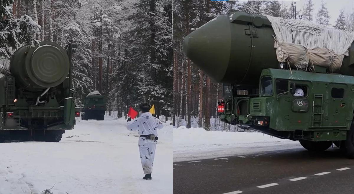 Ten pocisk jądrowy Rosji trochę zbacza z kursu. Trwają tajne manewry