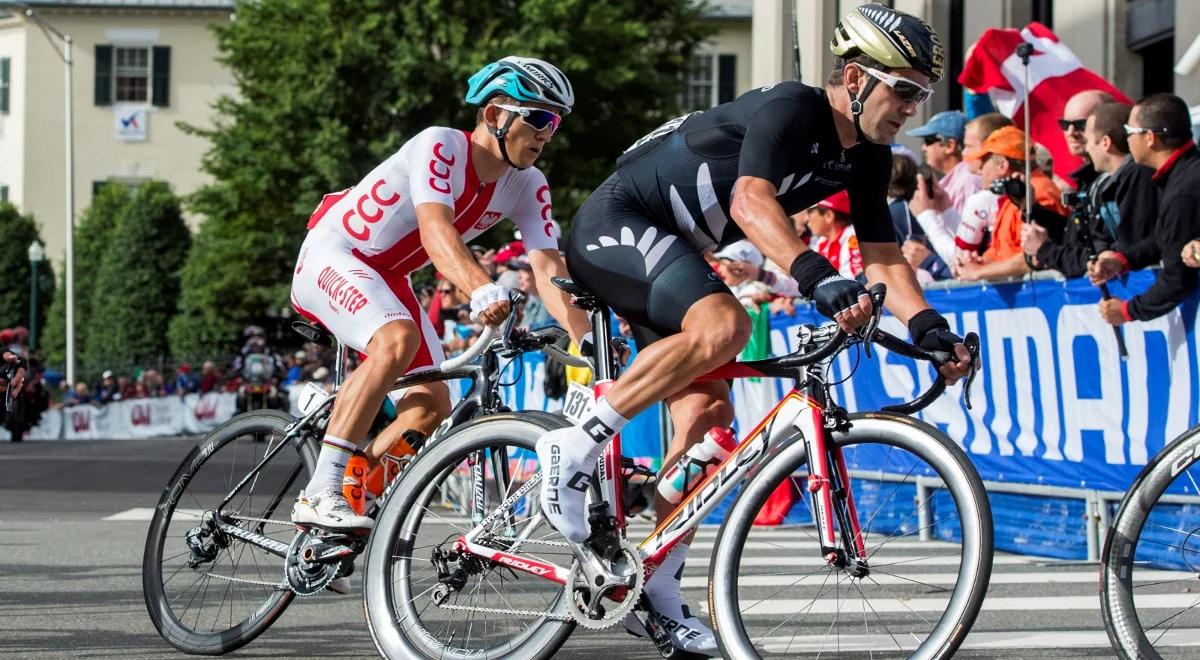Michał Kwiatkowski nie obronił tytułu kolarskiego mistrza świata
