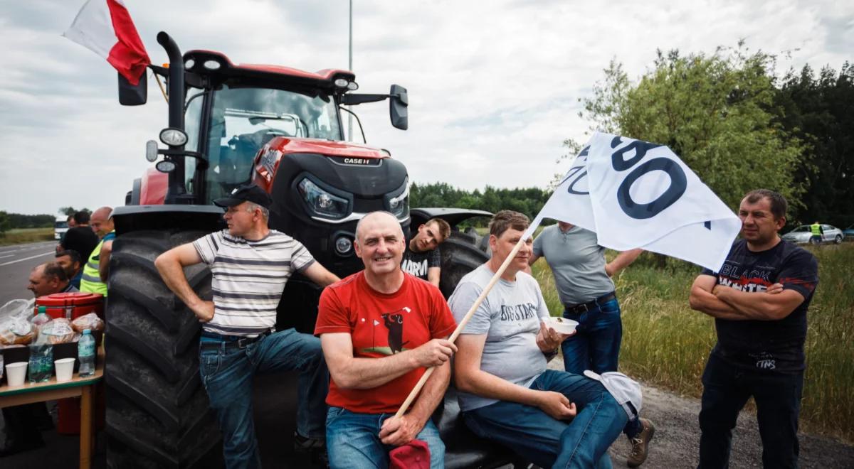 Protest rolników w Dorohusku zawieszony. To efekt rozmów z ministrem rolnictwa