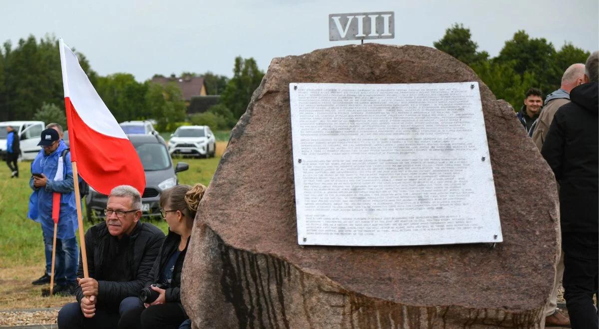 Głazy przy pomniku w Jedwabnem pod lupą prokuratury