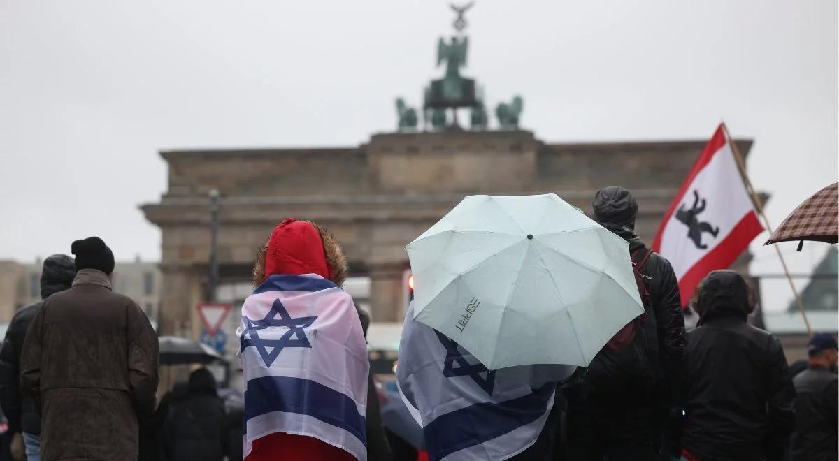 Demonstracja przeciw antysemityzmowi w stolicy Niemiec. Szef Centralnej Rady Żydów: czasem nie poznaję tego kraju