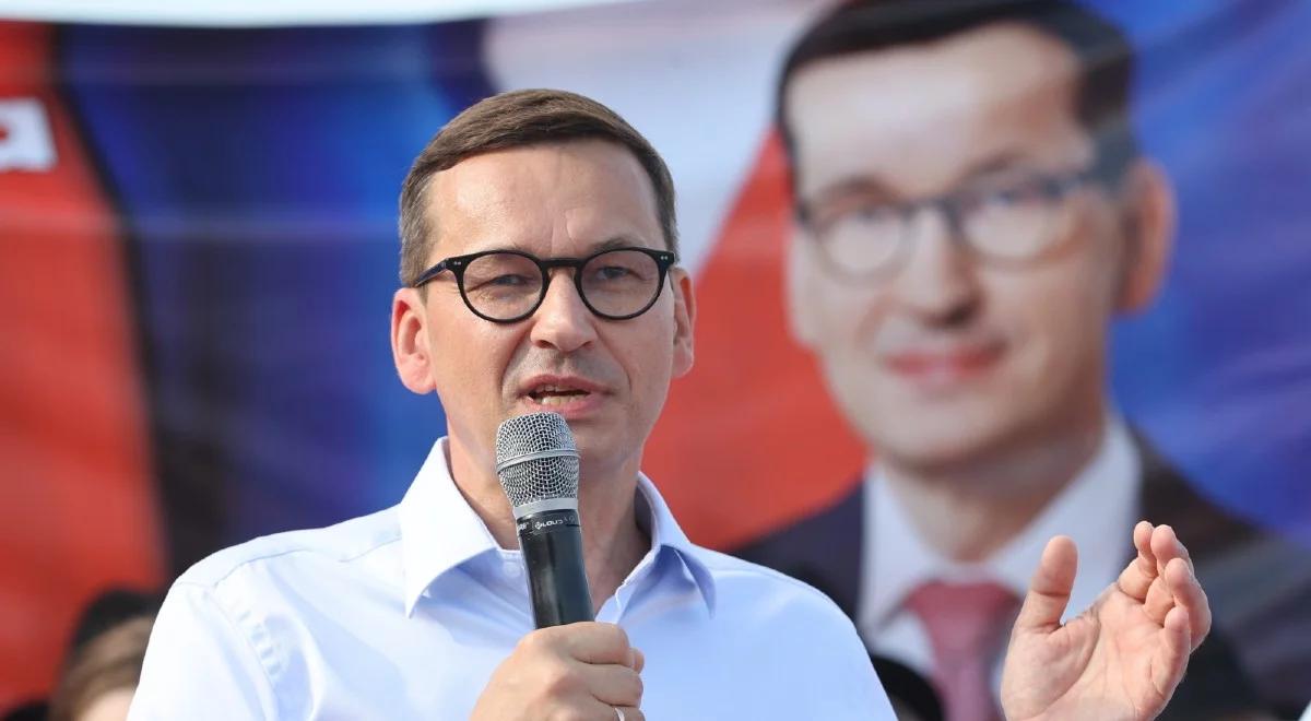"To największe inwestycje od ostatnich 30 lat". Premier o Polskim Ładzie