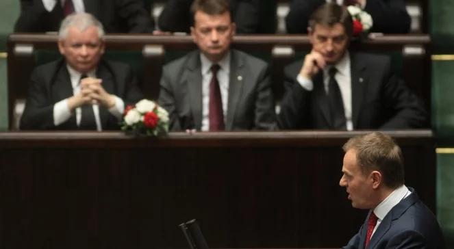 Premier w Sejmie o zdradzie narodowej