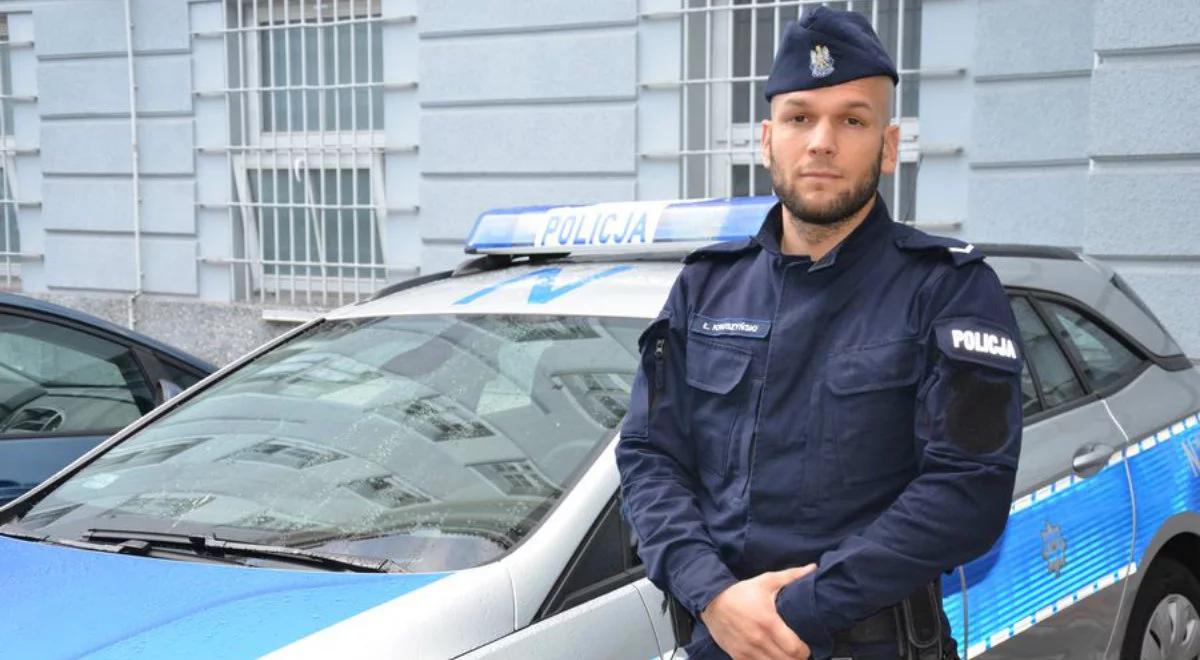 Gdańsk: policjant po służbie uratował 23-latka