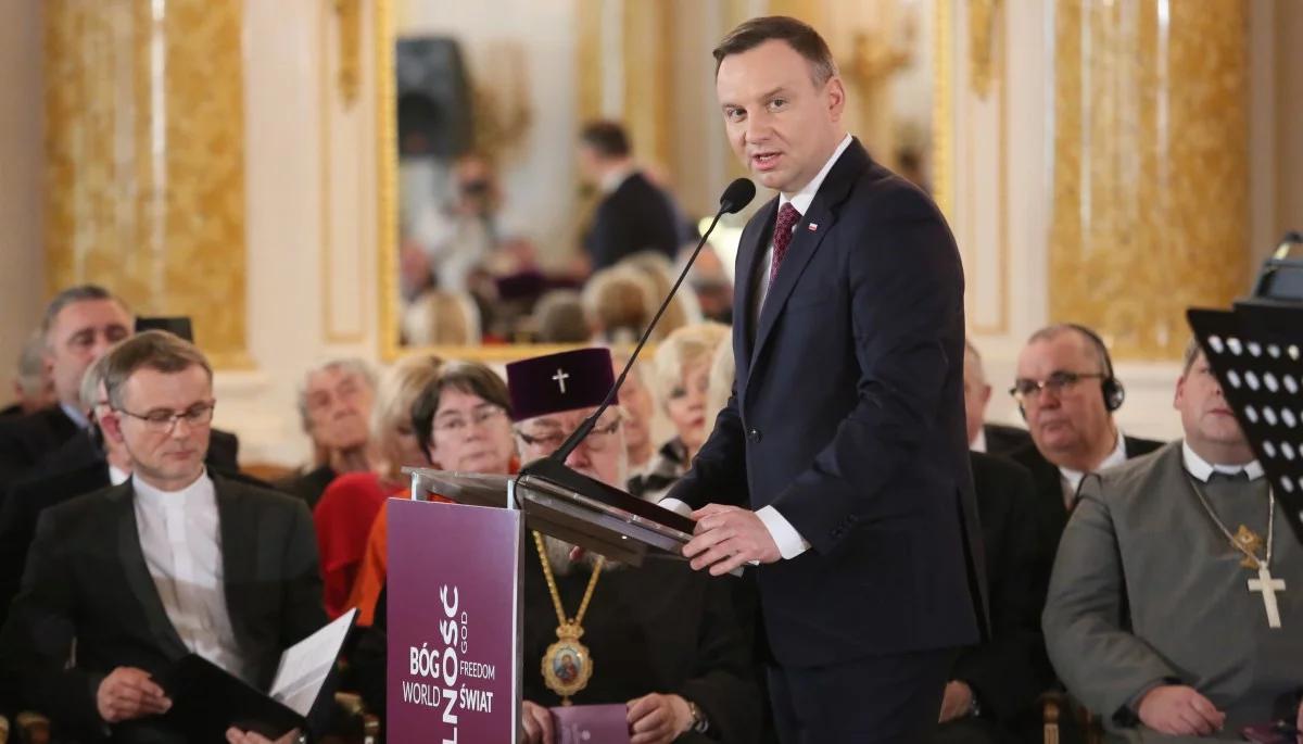 Prezydent: Rzeczpospolita wspólnym dobrem Polaków wszystkich wyznań