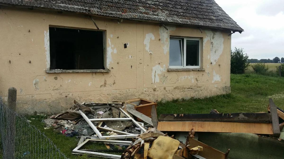 13-osobowa rodzina straciła dom. Najmłodsze dziecko ma pół roku