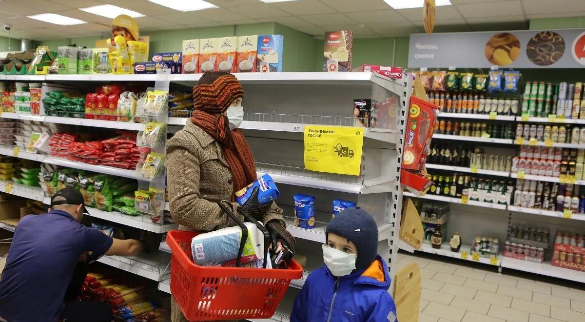 W Rosji ceny idą mocno w górę. Z półek sklepowych zaczyna znikać cukier