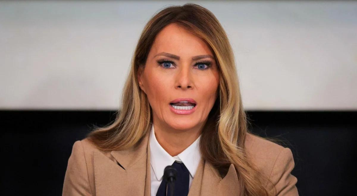 Melania Trump z pierwszym wystąpieniem publicznym. Zwróciła się z ważnym apelem