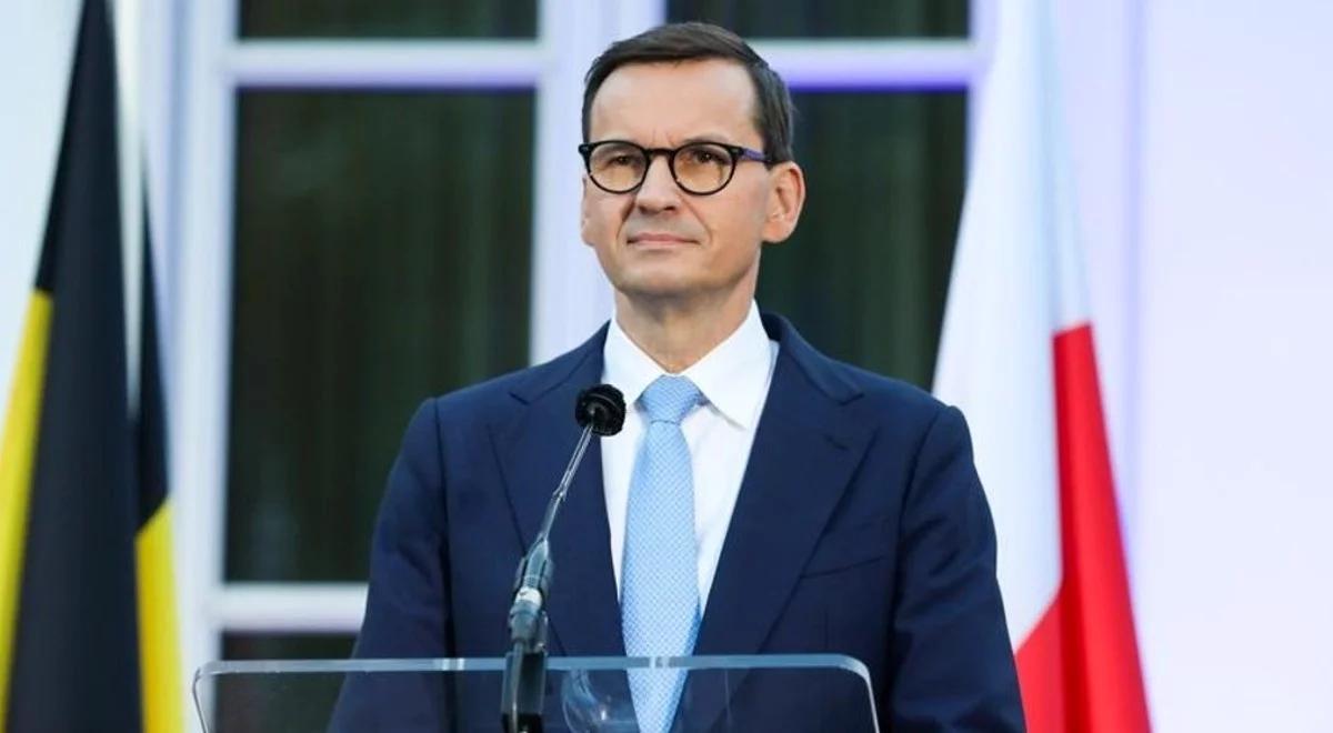 Premier Morawiecki apeluje o broń dla Ukrainy. "Nie robimy wystarczająco dużo"