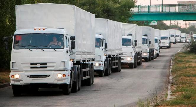 Rosyjski konwój wjedzie na Ukrainę? Kijów: pomoc może być przyjęta po kontroli celnej