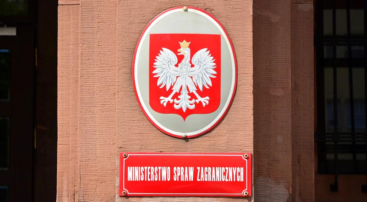 Atak na moskiewską siedzibę stowarzyszenia "Memoriał". MSZ: zostaną podjęte stosowne działania