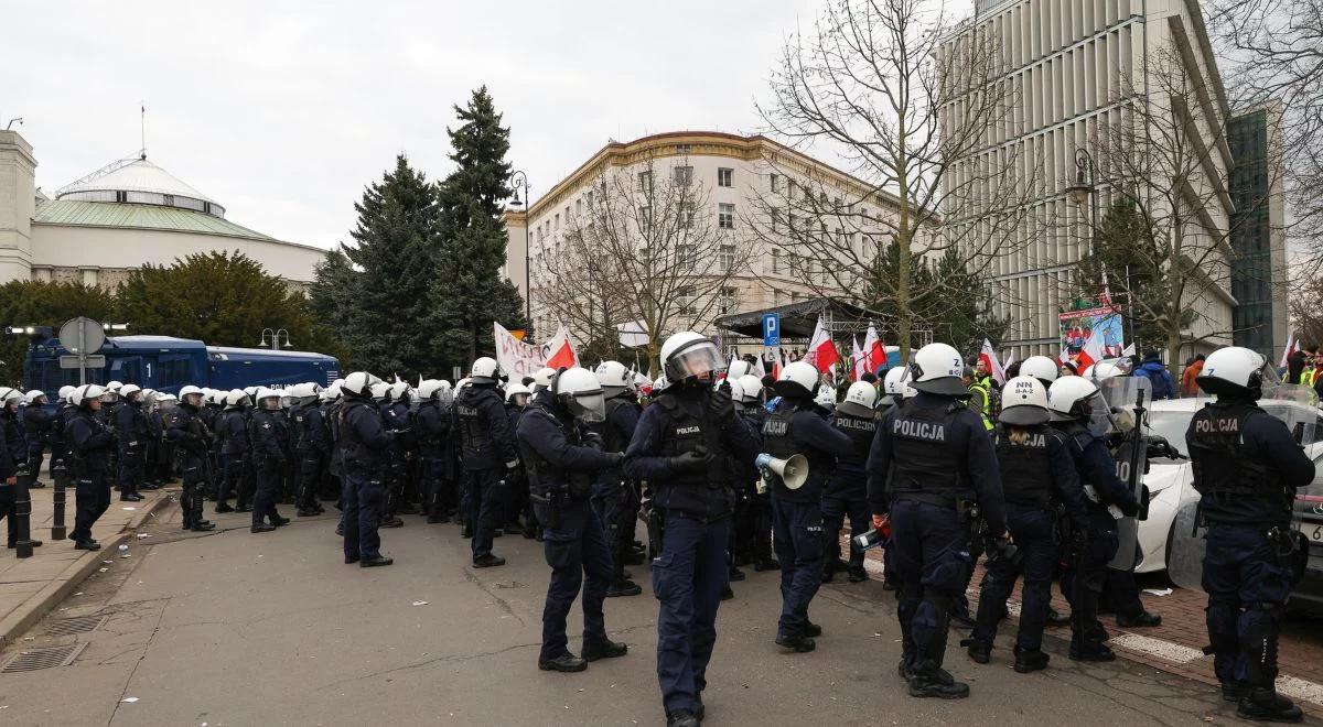 Protest rolników. Przedstawiciele klubów "GP" brali udział w manifestacji. Joński krytykuje