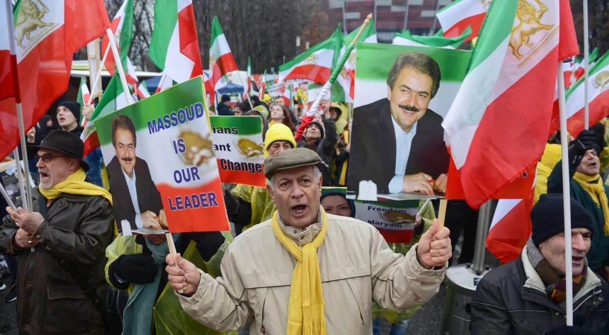 Warszawa: demonstracja przeciwko irańskim władzom ze wsparciem Giulianiego