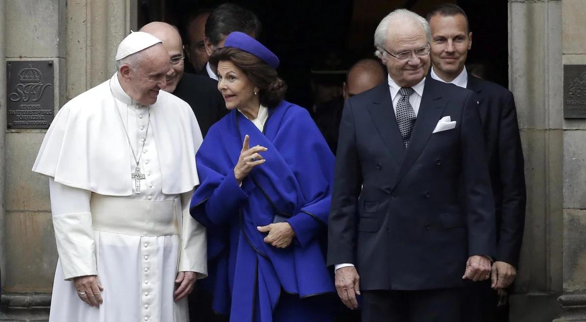 Papież Franciszek w Szwecji