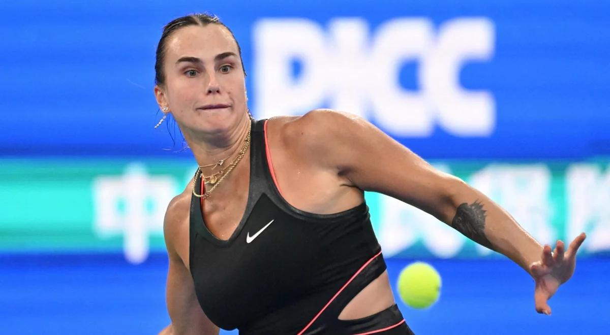 Aryna Sabalenka wróciła na kort. Nie brakowało problemów w Wuhan