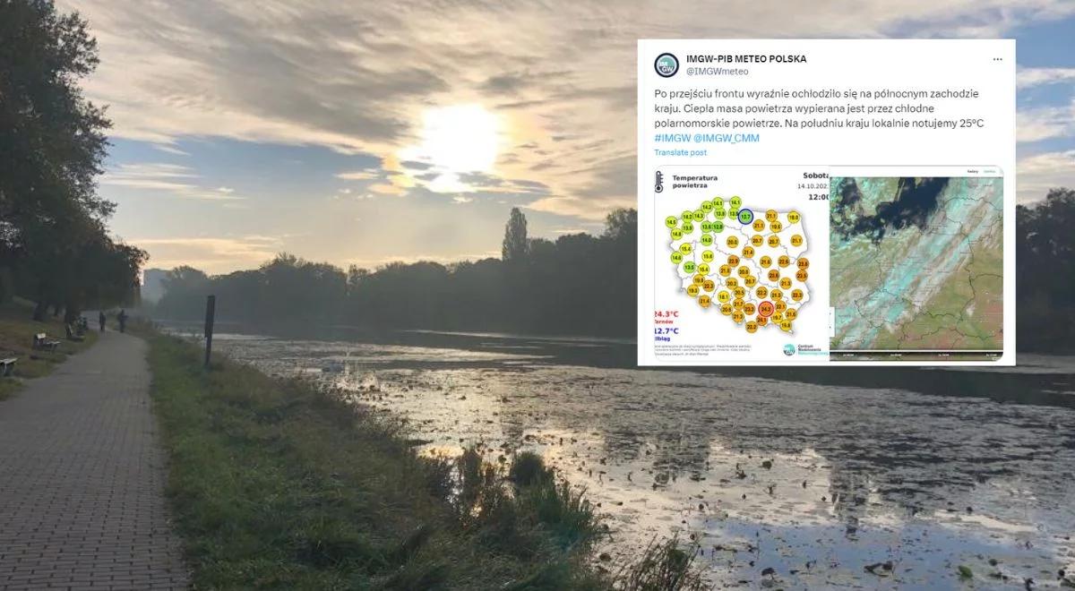 Burze, deszcz i duże różnice temperatur. "Słońce tylko na południowym wschodzie kraju"