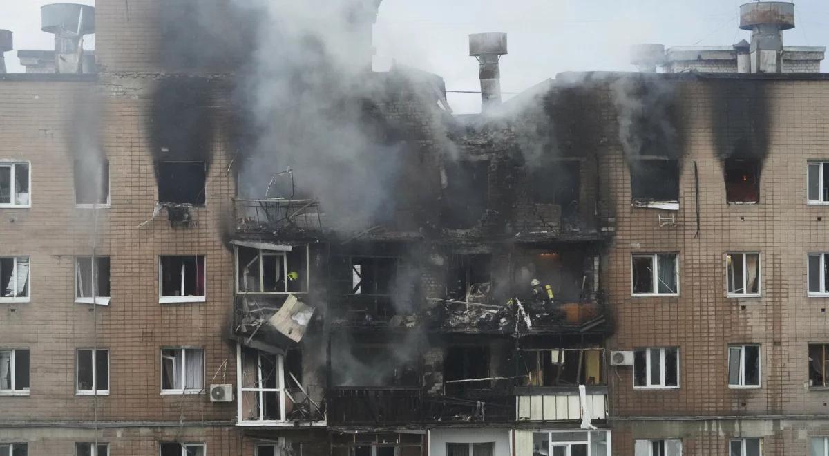 Deszcz rosyjskich dronów nad Ukrainą. Są ranni i ofiary śmiertelne