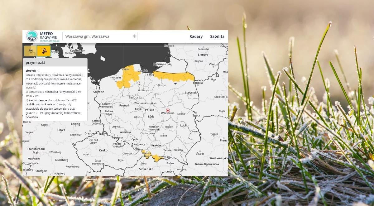 Uwaga na przymrozki i oblodzenie. Sprawdź, gdzie obowiązują alerty IMGW