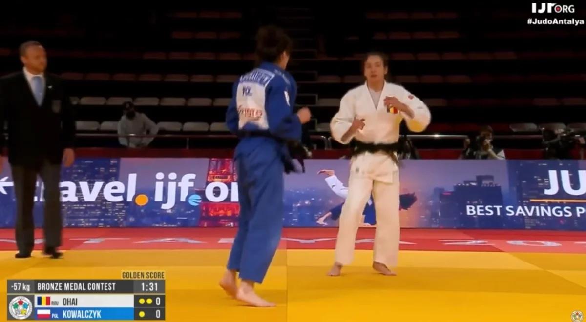 Grand Slam w judo: Kaleta i Kowalczyk na podium w Antalyi [WIDEO]