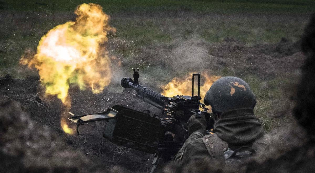 W rejonie Bachmutu starcia niemal oko w oko. "Odległość niekiedy wynosi 50 metrów"