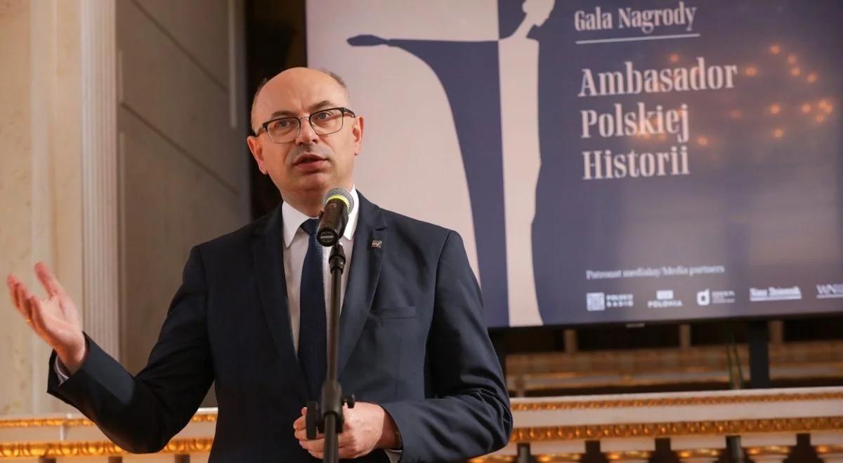 Nagrody IPN "Ambasador Polskiej Historii" wręczone. "Chcemy dzielić się naszą wspaniałą historią"