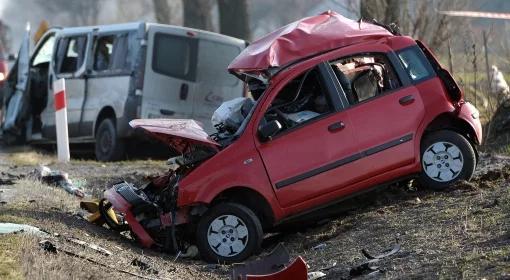 Tragiczny poranek na krajowej 4
