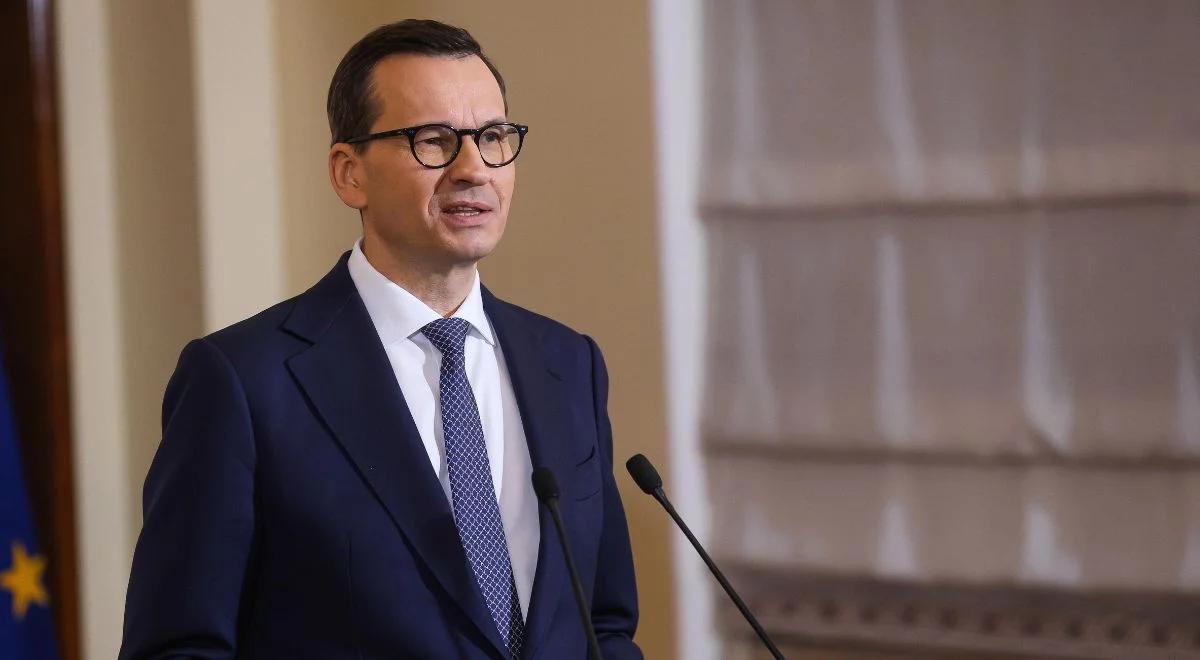 Premier Morawiecki z wizytą w Kopenhadze. Tematem rozmów wojna na Ukrainie