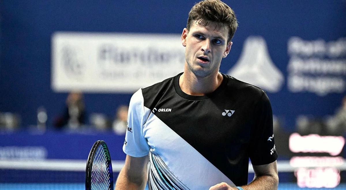 ATP Antwerpia: Hubert Hurkacz poznał rywala. Dominic Thiem na drodze Polaka do półfinału