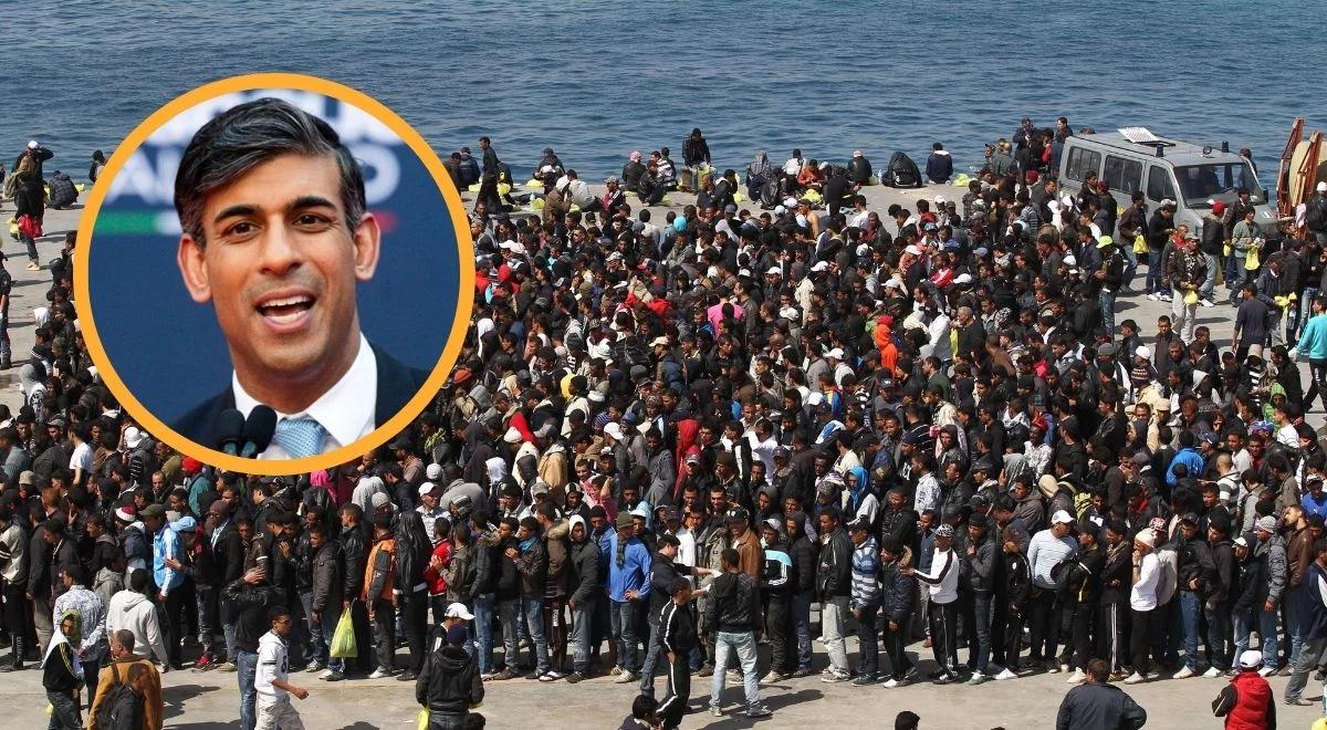 Walka z nielegalną migracją. Premier Sunak celuje w model biznesowy