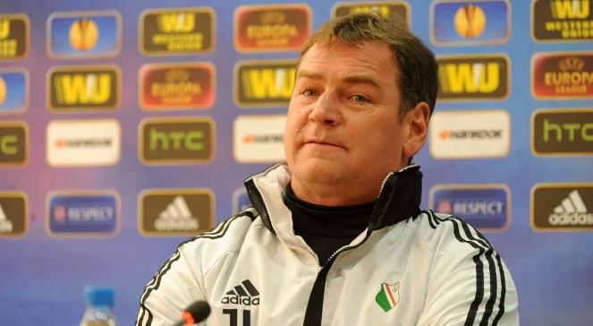 Liga Europejska. Jan Urban wierzy, że Legia Warszawa to więcej niż zero