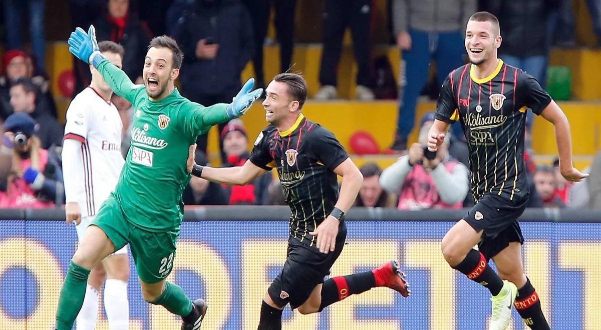 Serie A: kolejna wpadka Milanu. Pierwszy punkt beniaminkowi zapewnił... bramkarz