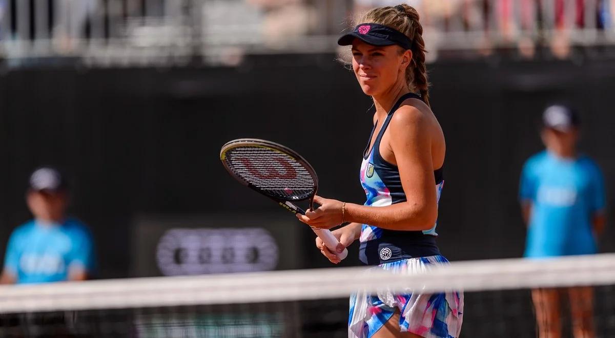 WTA Madryt: Magdalena Fręch postraszyła Jessicę Pegulę. To może być akcja turnieju [WIDEO]