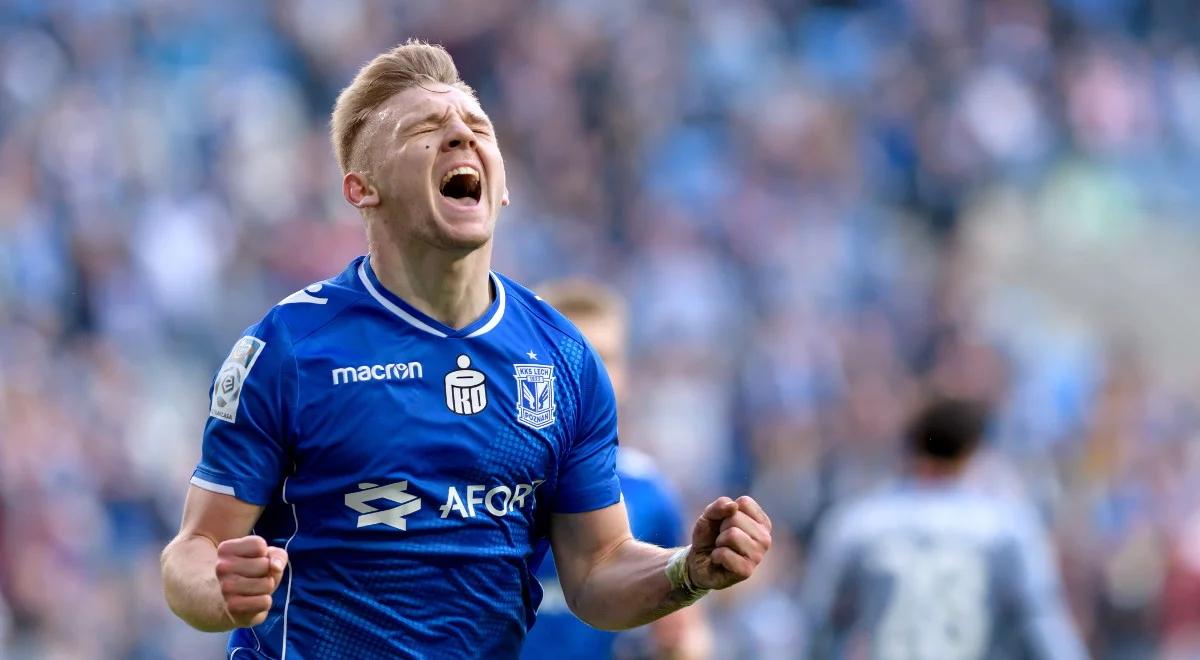 Ekstraklasa: wygrana Lecha Poznań pod wodzą nowego trenera. Zbyt późny finisz Pogoni 
