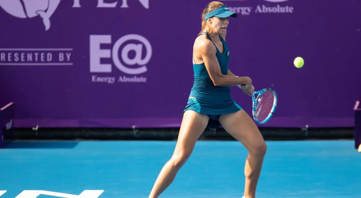 WTA Tiencin: porażka Magdy Linette. Półfinał wypuszczony z rąk