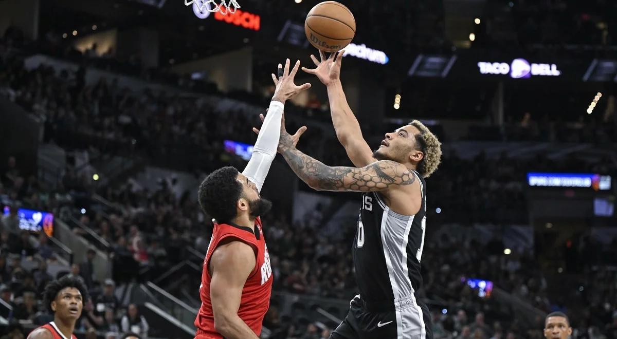 NBA. Minimalna porażka Spurs z Rockets. 21 punktów Sochana