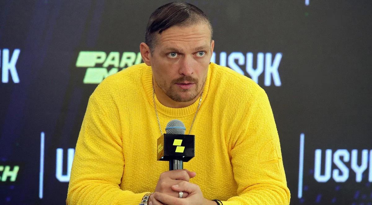 Rosjanie wystartują na IO w Paryżu? Usyk: to będą medale krwi, śmierci i łez