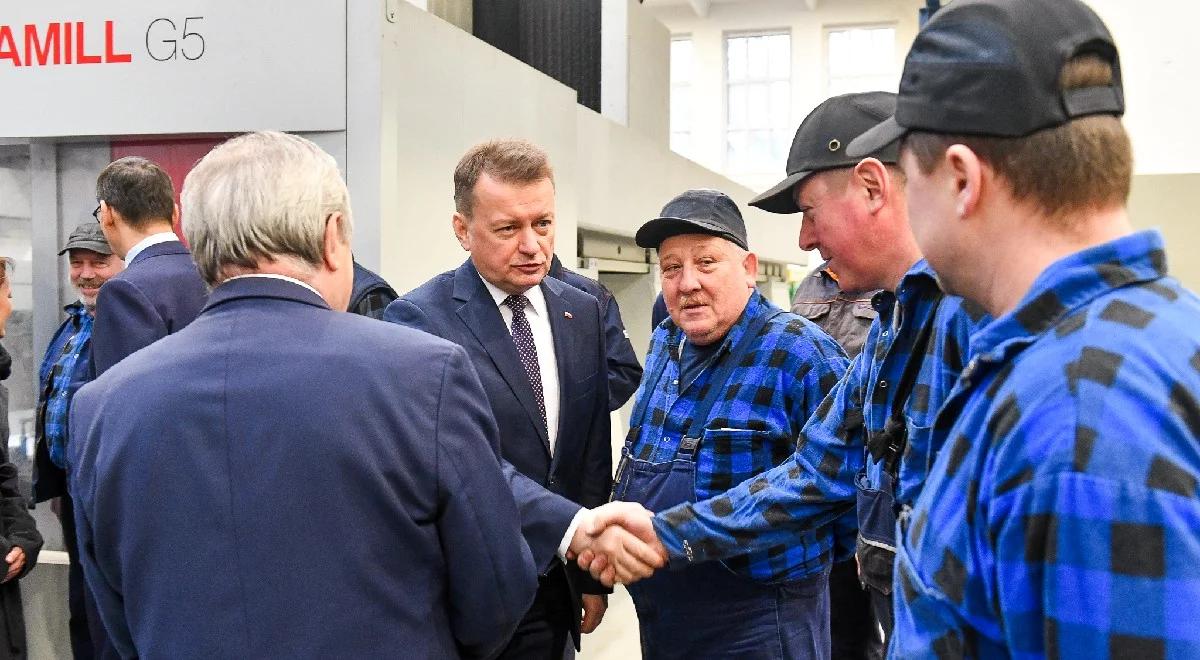 Wicepremier Błaszczak: włączamy polski przemysł do łańcucha produkcji na rzecz wojska