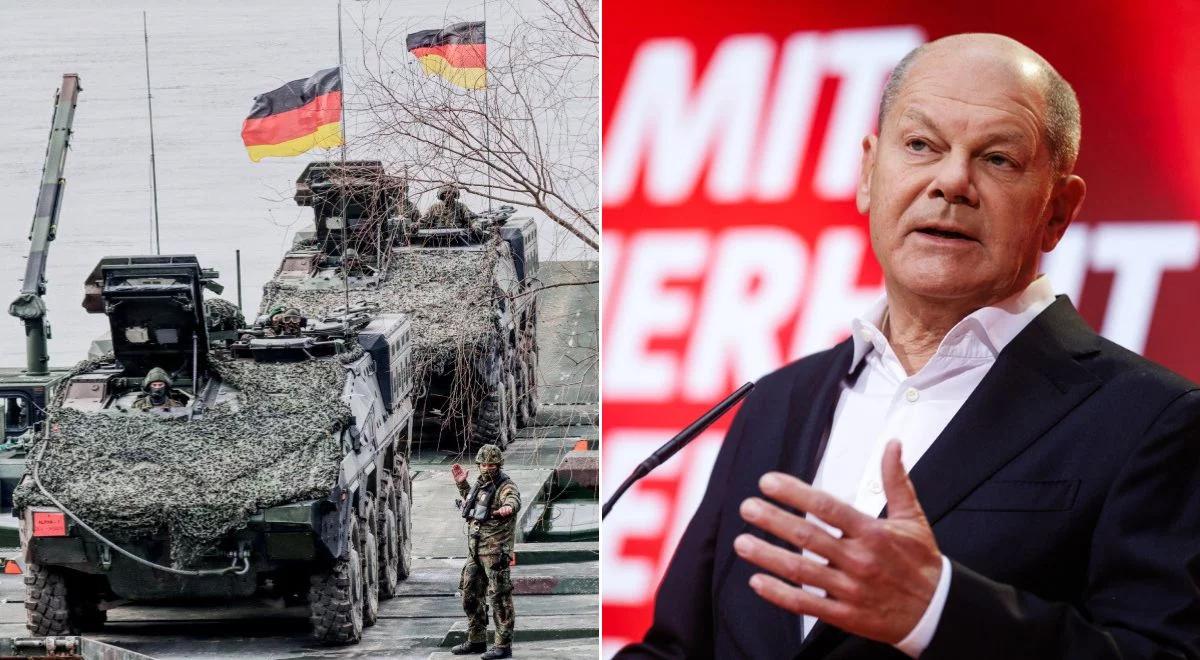 Niemcy zwiększą wydatki na armię? Scholz krytykuje nową propozycję