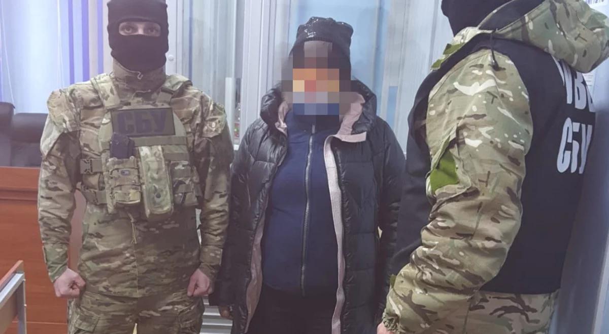 Ukraińskie służby zatrzymały rosyjską agentkę. W tle wizja zamachów bombowych