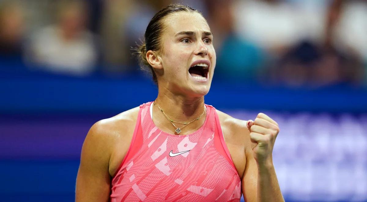 US Open: pogrom, protest i policja na korcie - wrzało w półfinałach,  Sabalenka i Gauff zagrają o tytuł