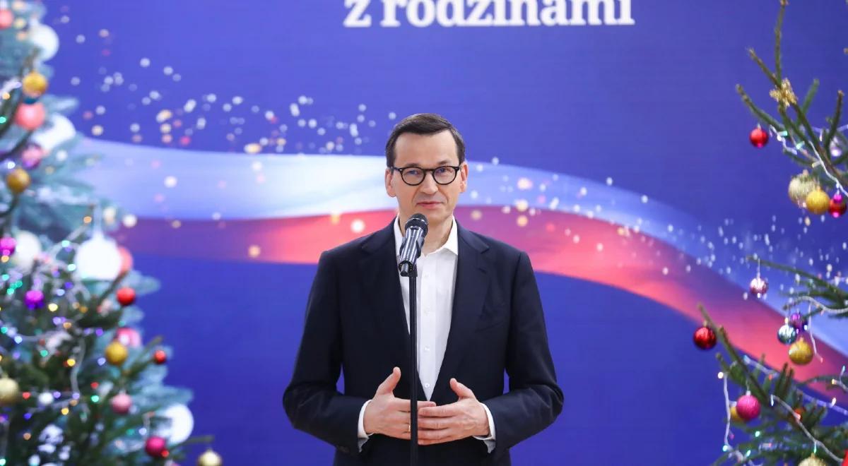 Premier Morawiecki: bezpieczeństwo polskich rodzin to dla mnie fundamentalna sprawa