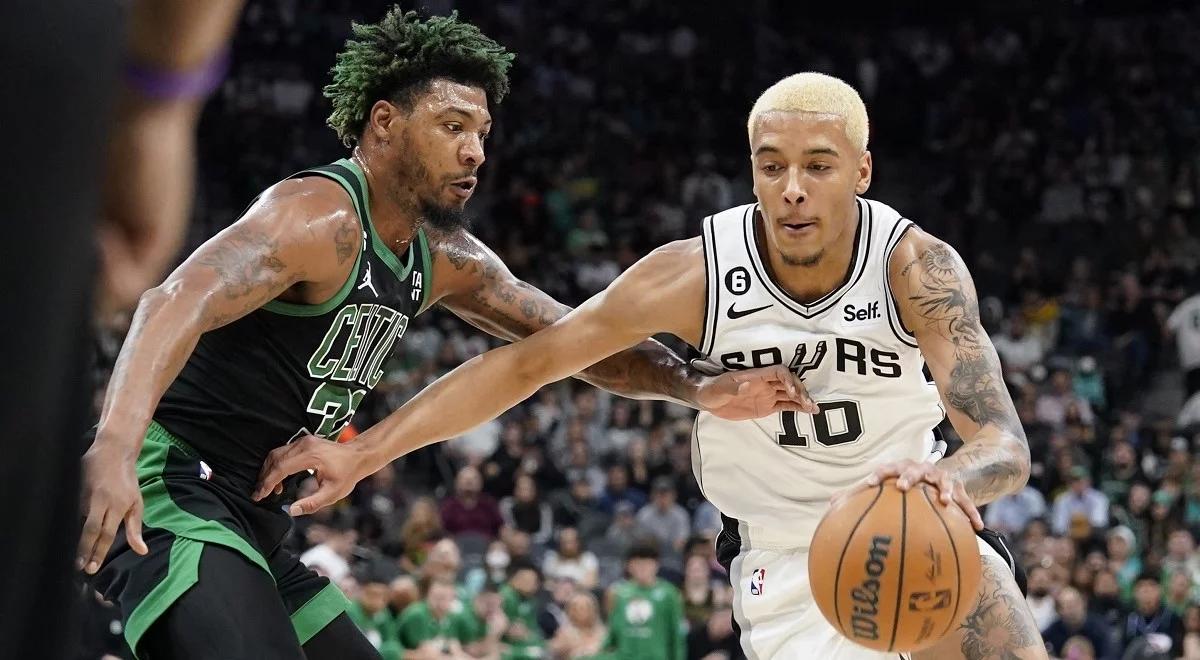 NBA: San Antonio Spurs lepsi od Houston Rockets. Jeremy Sochan zdobył 6 punktów