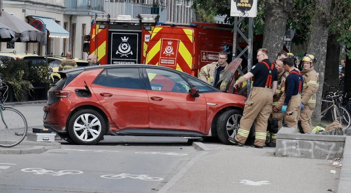 Dramatyczne sceny w Kopenhadze. Auto wjechało w tłum ludzi