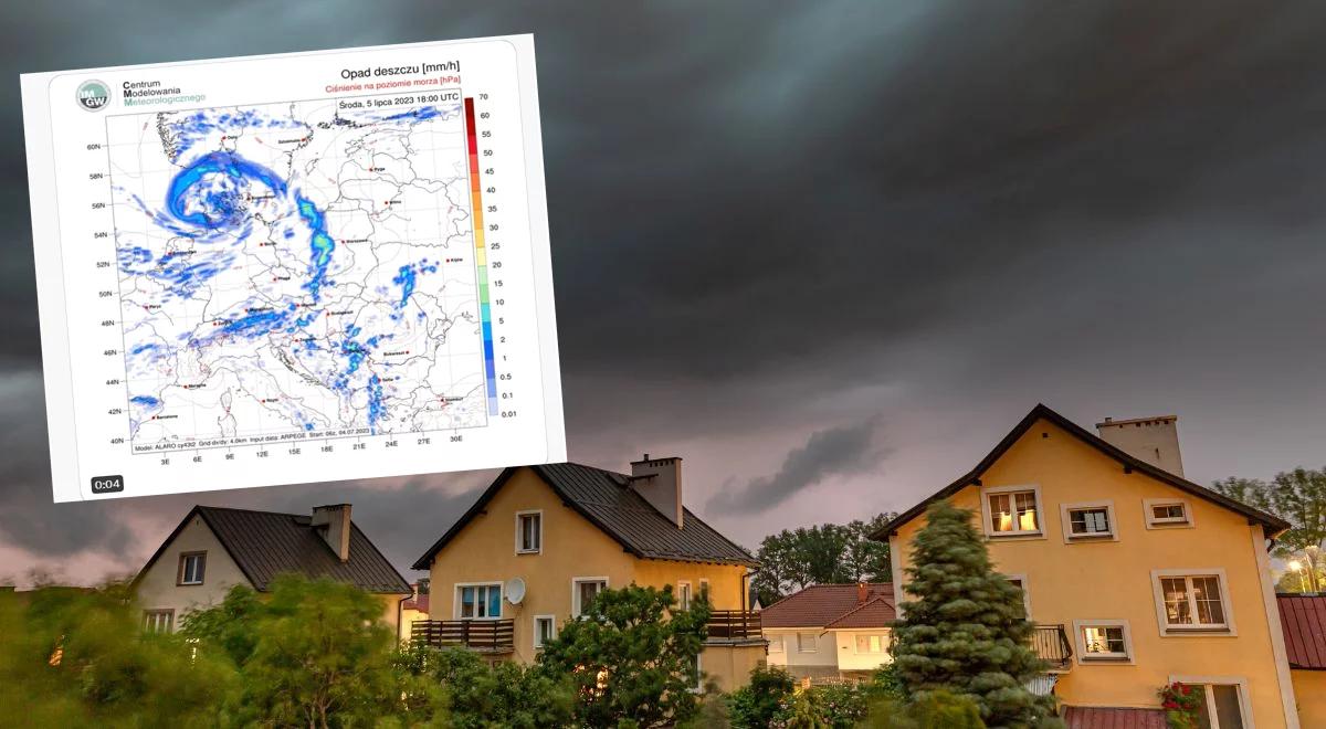 Uwaga! Nad Polskę nadciąga Poly. IMGW ostrzega przed gwałtownymi burzami i huraganowym wiatrem