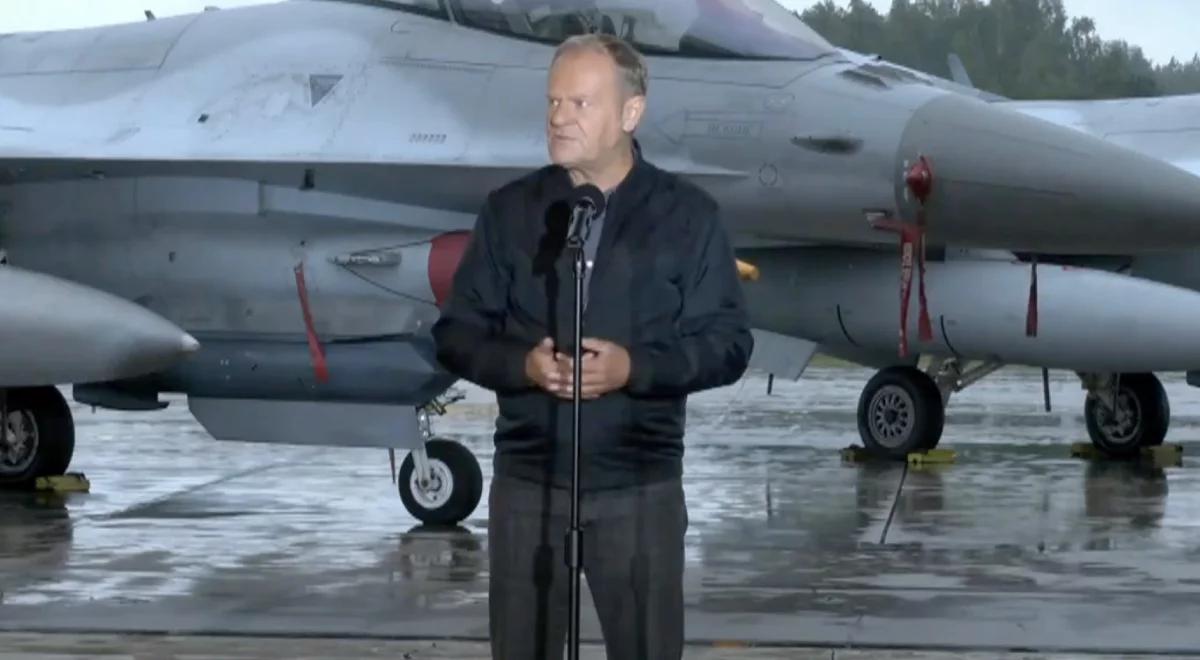 Donald Tusk w Łasku z deklaracją dla polskiej armii. "Będę stawał na głowie"
