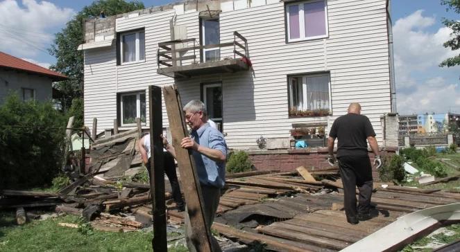 Potężne zniszczenia. Klucze jak po przejściu tornado