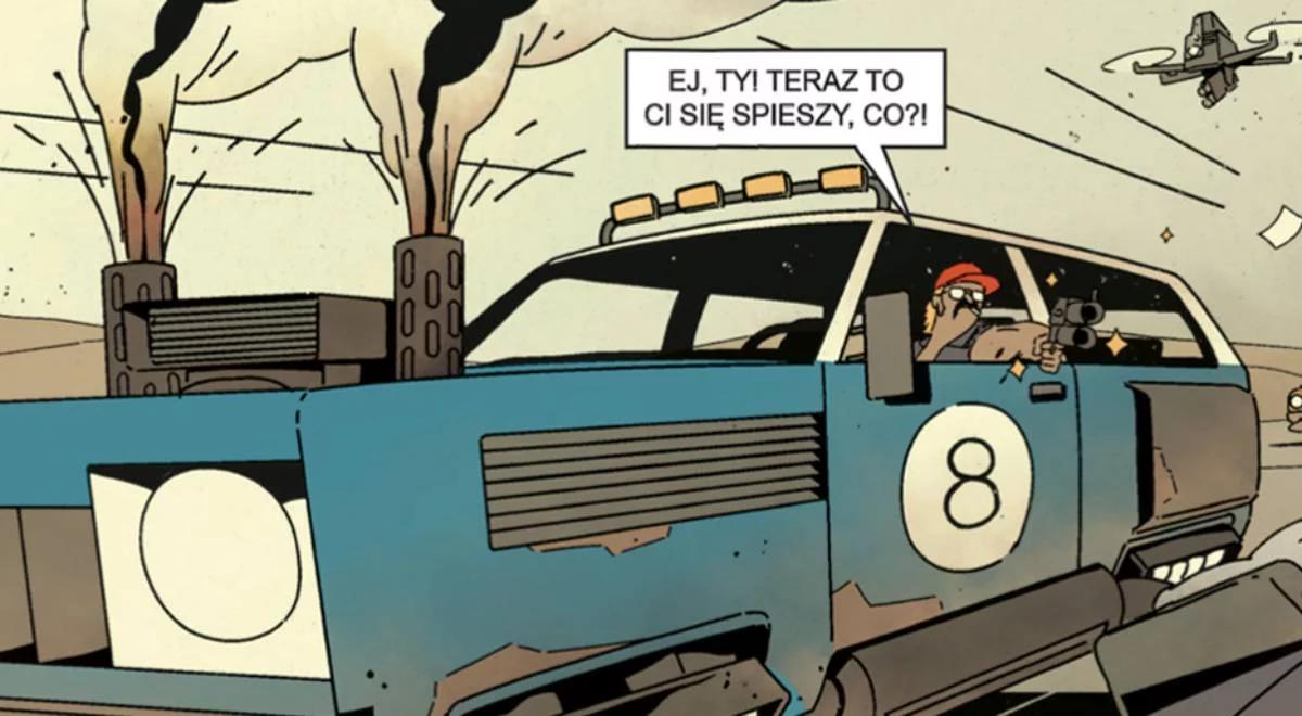 Wyścigi bolidów "Futuro Darko Racer" - od komiksu do gry