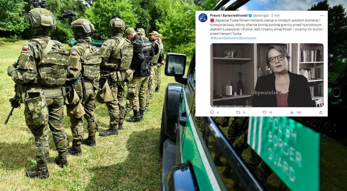 "Murem za polskim mundurem". Minister sprawiedliwości: musimy bronić funkcjonariuszy przed hienami Tuska