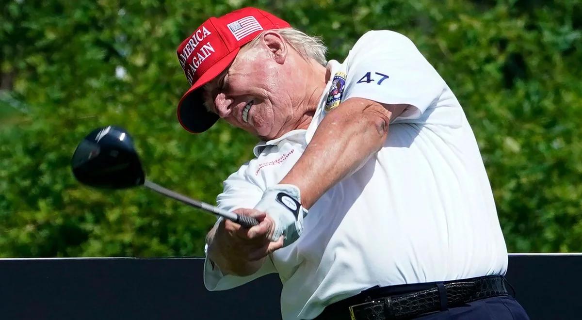 Wielkie pieniądze na polu golfowym. Prezydent USA ma ważną misję